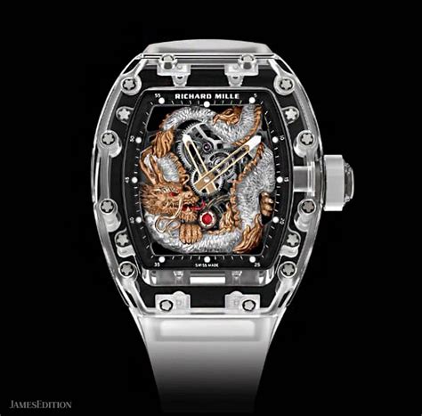 richard mille clear sapphire|Richard Mille dragon price.